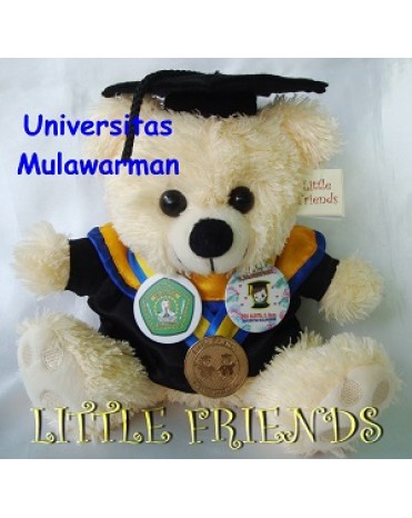 Boneka Wisuda Universitas Mulawarman (25 cm)
